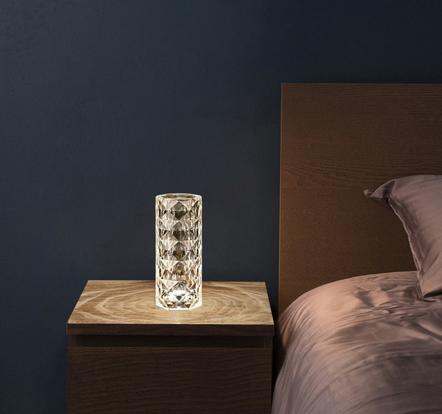 Crystal Lamp Touch Dimming Atmosphere Diamond Night